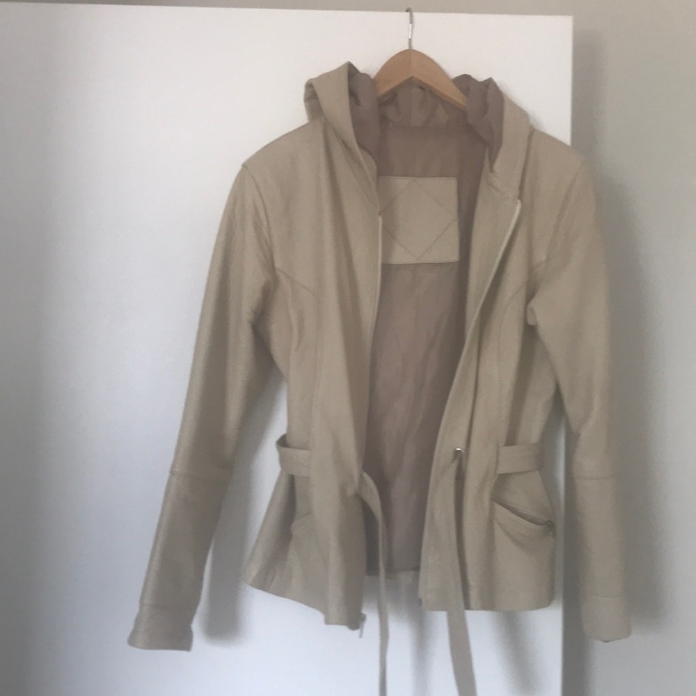 Ecuador Leather Jacket with zipper